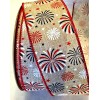 CH Patriotic 2.5" by 5 yd Red White Blue Fireworks