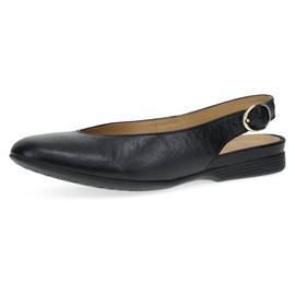 Dansko Lea Slingback Flats for Women - Comfortable Flats with Arch Support for Comfort Black 10.5-11 M US