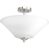 Joy Collection Three-Light 16-5/8" Semi-Flush Convertible