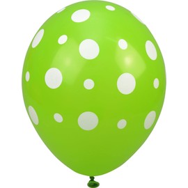 PARTY TIME KB4818 Balloons Dots (Pack of 5), Multi-Colour
