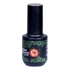 Glam Shimmer, Gel Finish Uña Natural (brillo). Mc Nails Color Transparente