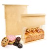 MTOPHLS 20 Pack Large Paper Bread Loaf Bags with Tin