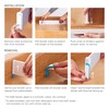 YouCopia ReStickable Drawer Dividers, Adjustable and Expandable Kitchen Organizers for