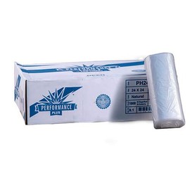 Performance Plus PH242408N, Garbage Bag, 7-10 Gallon, Translucent, .24 mil, 24 x 24 (Case of 1000)