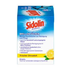 Sidolin wet wipes for glasses FTT6 50