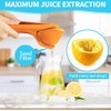 Lemon Squeezer Manual, Max Juice Extraction Lemon Juicer Squeezer, Easy-to-Use
