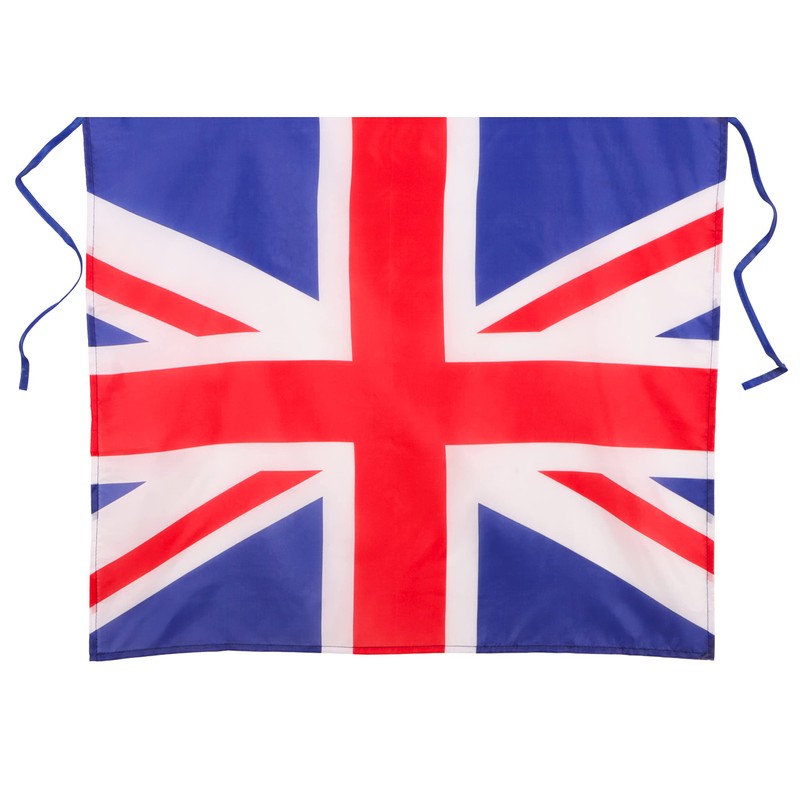 Toyland® Union Jack Printed Polyester Apron - One Size -