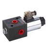 Hydraulic Solenoid Selector Diverter Valve for Directional Spool Flow Control