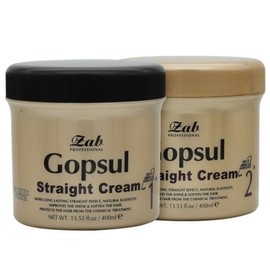 Mona Lisa Jav Curly Magic Straight Cream 1 2 400ml, 2 pcs / 모나리자 자브 곱슬 매직 스트레이트 크림 1 2제 400ml, 2개