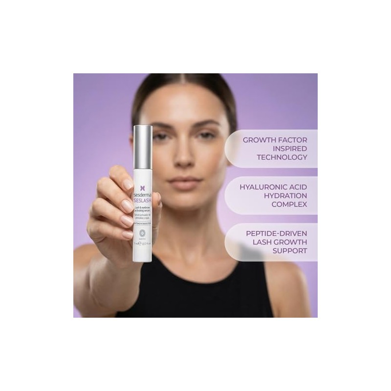 Sesderma Seslash Sérum Activador de Pestañas y Cejas, 5 ml