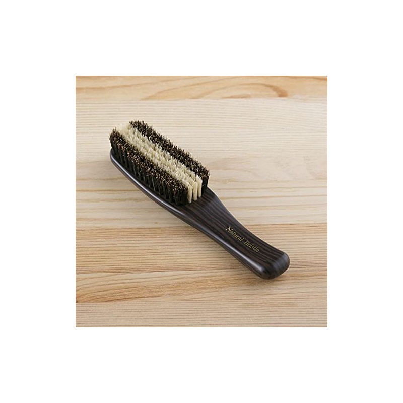 Kai Corporation KQ1545 Hair Brush, Natural Bristle, Boar Hair, Brush