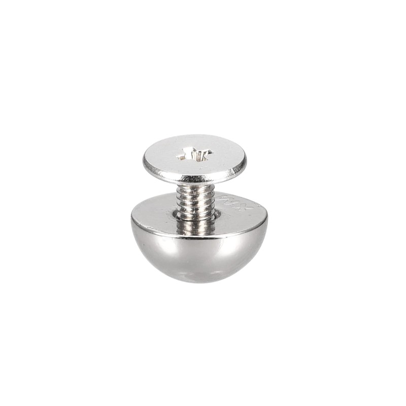 sourcing map 20 Sets 10 x 6 mm Round Rivets
