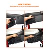 Savadicar Tactical Sun Visor Organizer Front Visor Storage Cover for