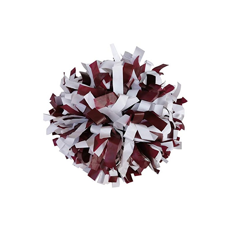 Danzcue 1 Pair 6 Inches Plastic Cheerleading Pom Poms with