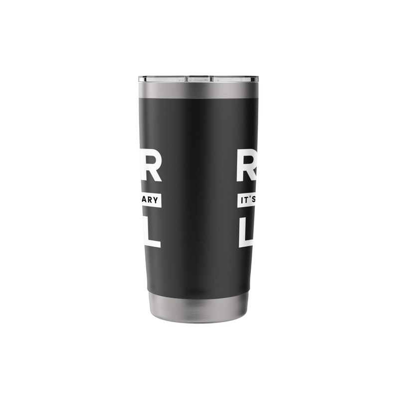 Funny Drummer RLRR LRLL It's Rudimentary Paradiddle Stainless Steel Insulated