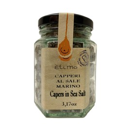 Etimo Pantelleria Capers in Sea Salt (3.17 Ounce)