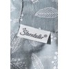 Sterntaler Sun Hat Leaves with Neck Protection and Tie Strap