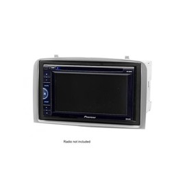 Sound-way - Double DIN Car Radio Frame Installation Kit, 2 DIN Front Panel Frame Stereo compatible with Alfa romeo 147 / Alfa GT black line