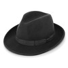 fiebig Fedora Wool Felt Hat | Bogart Felt Hat for