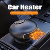Portable Car Heater, 2-in-1 Defroster Heater for Car, 12V/24V Fast