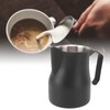Milk Pitcher Cup 304 Stainless Steel Spout Mouth Scale Coffee