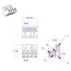 ATMLCOER 30Set 2 Pin 5.08mm Pitch Screw Terminal Block Connector