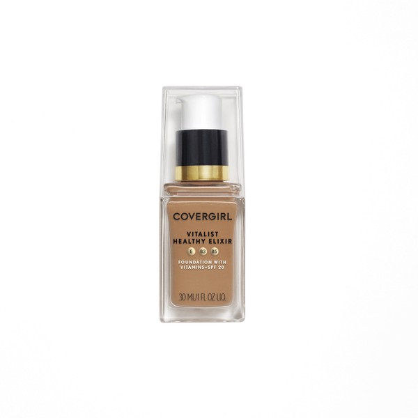 COVERGIRL Vitalist Healthy Elixir Foundation, Golden Tan 757, 1 Ounce (packaging may vary)