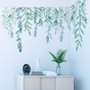 VePret Green Hanging String of Willow Wall Decals Peel and