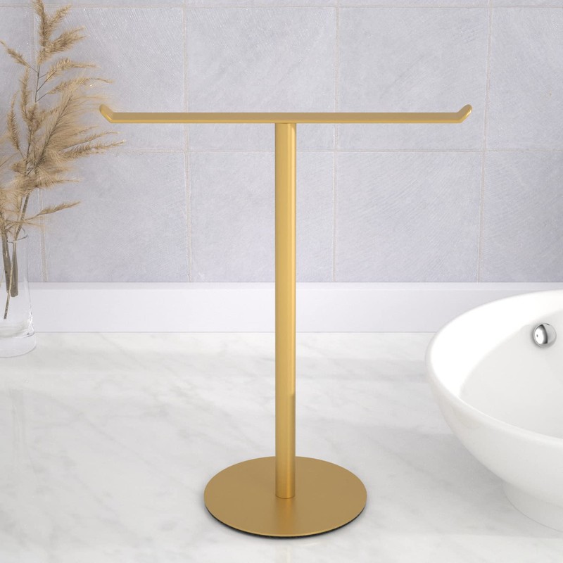 Towel Rack T-Shape Hand Towel Holder for Bathroom, Lightweight Bathroom