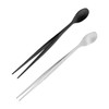 Outanaya 2pcs Stainless Steel Tasting Utensil Precision Sampling Spoon Kitchen