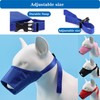 4 pcs Soft Dog Muzzle Dog Muzzle Adjustable Anti-Bite Anti-Barking