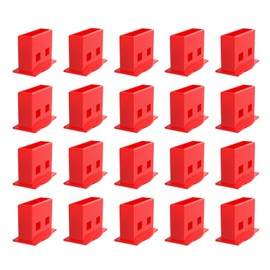 20pcs USB Dust Cover Plug, USB Type-A Dust Cover Plug, USB Cover Port Protector, USB A Motherport Dust Cover Protector Plug (Red)