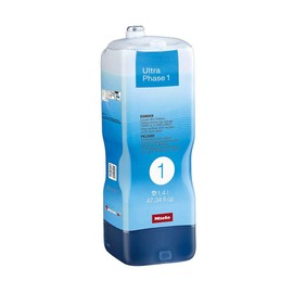 Miele UltraPhase 1 & 2, 2-Component Detergent for Whites/Colors Aqua Fragrance (2, UltraPhase 1 & 2)