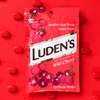 Luden's Wild Cherry Throat Drops | Deliciously Soothing | 30