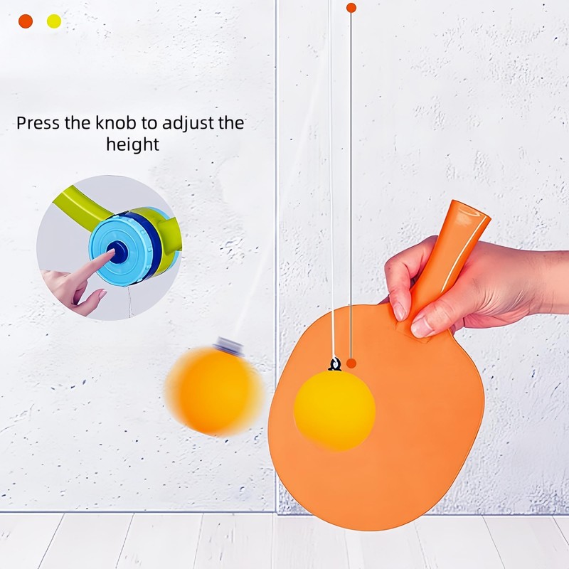 CREHNIL Door Jam Ping Pong Indoor Doorway Frame Hanging Table