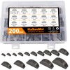 HaSaoMoi 200pcs Metric Woodruff Key Assortment Kit with 15 Most