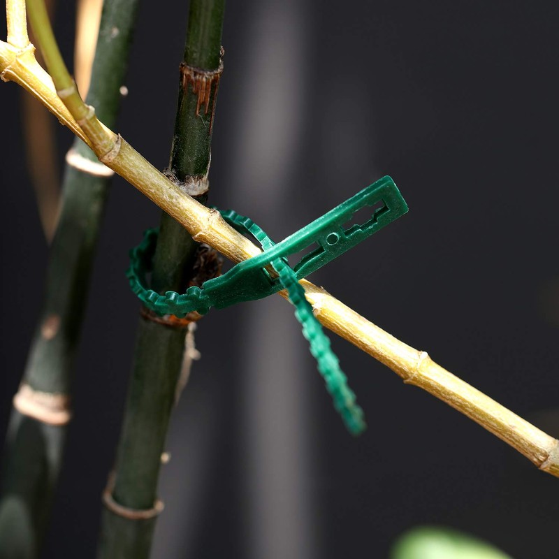 WILLBOND 200 Pieces Adjustable Plant Ties Flexible Garden Plant Ties,