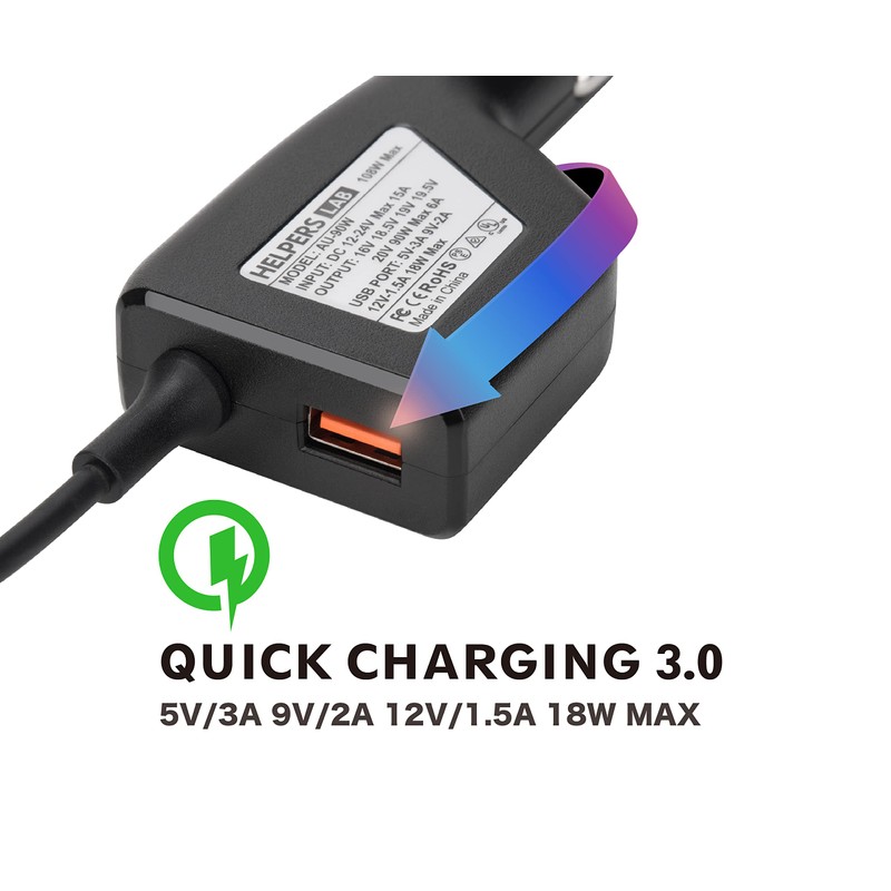 Car Charger for Panasonic Toughbook CF-18 CF-19 CF-20 CF-29 CF-30