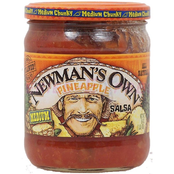 Newman's Pineapple Salsa 16 OZ (Pack of 1) by Newman's