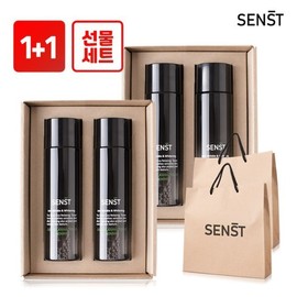 (센스트)더블세트 남성화장품 시카 릴렉싱 옴므 2종세트x2+쇼핑백x2 SENST Men's Cica Relaxing Homme 2-Piece Skincare Set (Double Pack) + 2 Shopping Bags