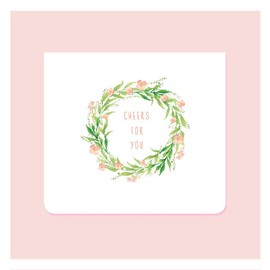 Cartoon Mini Birthday Blessing Thanksgiving Christmas Mother's Day Greeting Card Small Card Postcard (10 Pieces)