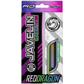 RED DRAGON Javelin Spectron 18 g Softip Premium Tungsten Darts Set with Flights and Shafts