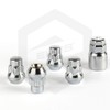 Ellis Excellence Set of 4 Alloy Wheel Locking Nuts, 1/2
