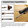 (2-Pack) Calvana Multitool Bit Driver Extender, Ratchet Driver, Add-on Accessory