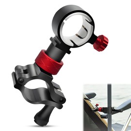 Udbrud Fishing Parasol Holder, Aluminium Alloy Fishing Umbrella, Balcony Holder, Balcony Railing, Boat Rod Holder, Accessories, Fishing Chair, Umbrella Holder Clamp for Fishing Box