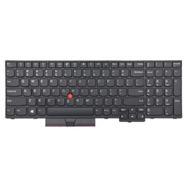 SUNMALL Replacement Keyboard with Trackpoint Compatible with Lenovo ThinkPad E580 E585 L580 E590 E595 L590 T590 P52（Not Fit P52s） P72 P53 P53S P73 No Backlit