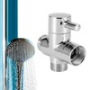3Way Faucet Diverter Valve Bathroom Shower Parts for Handheld Showerhead