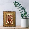 Needzo Tree of Jesse Orthodox Greek Byzantine Icon, Gilded, Religious