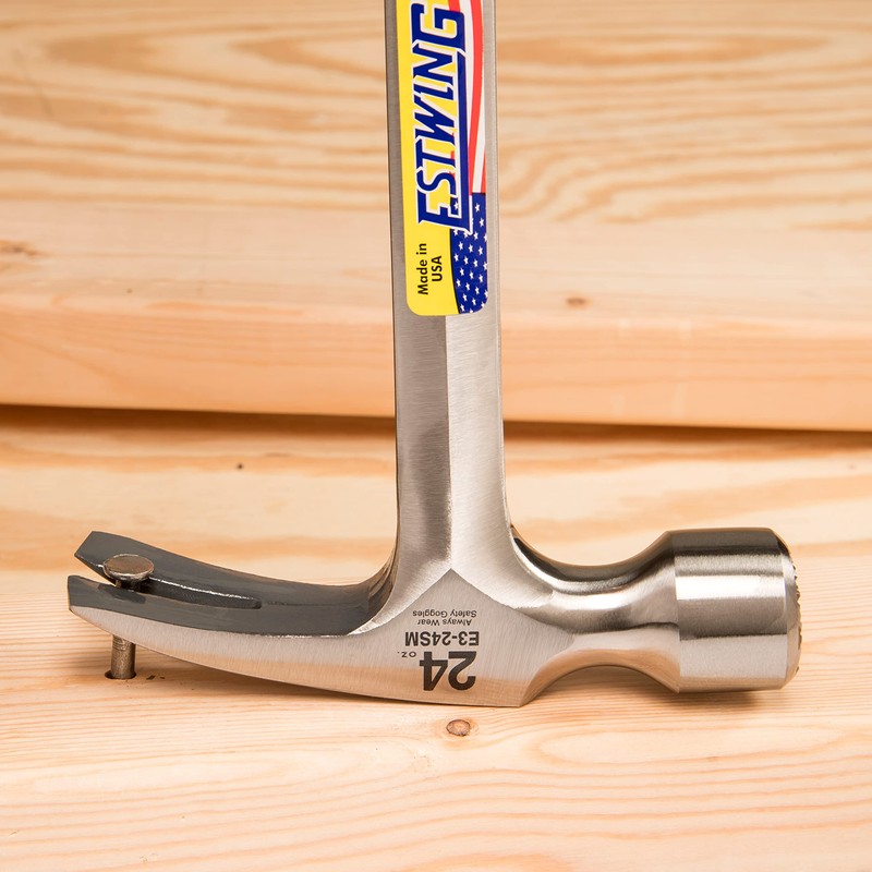 ESTWING Framing Hammer - 24 oz Long Handle Straight Rip