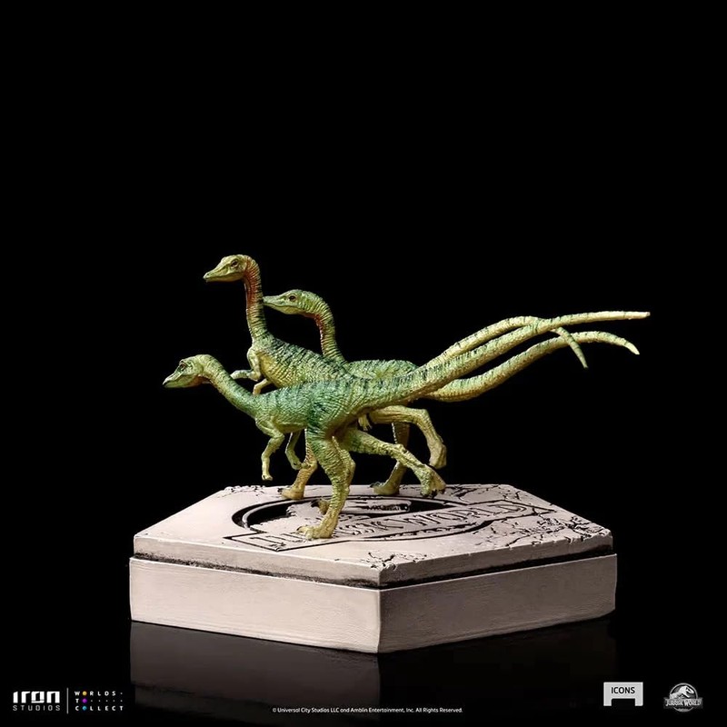 Jurassic World Icons 5cm Compsognathus Statue